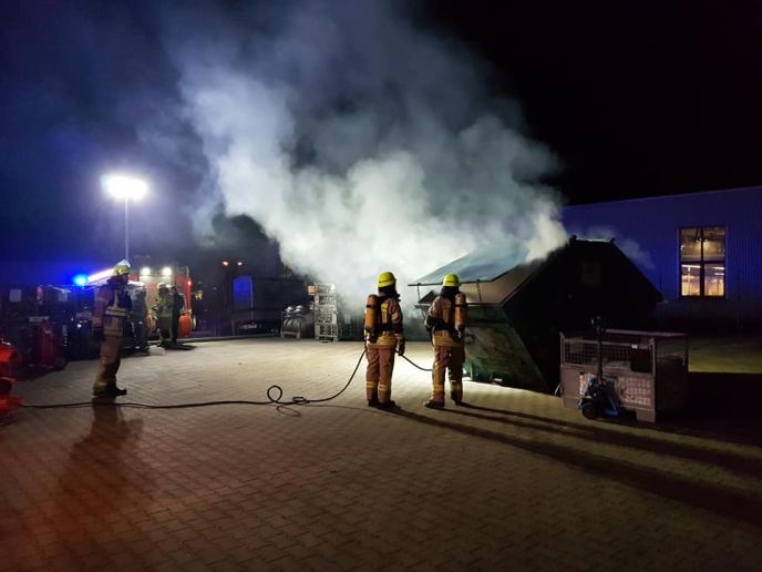 Einsatz Nr. 039 / Brand 2 Containerbrand