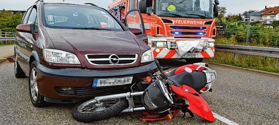 Einsatz Nr. 279 Hilfe 1 Verkehrsunfall PKW Krad