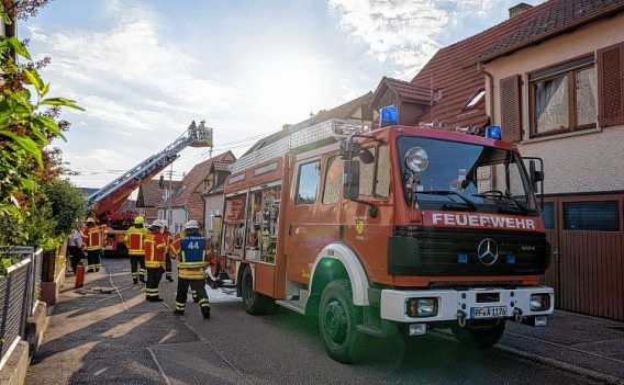 Einsatz Nr.112 Brand 2 Überlandhilfe Dachstuhlbrand