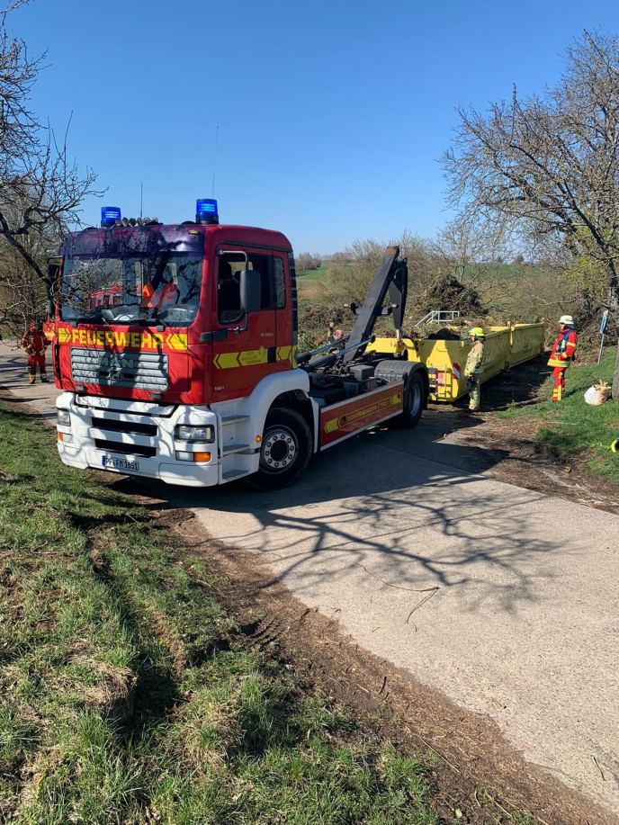 Einsatz Nr. 079 Brand 1 Containerbrand