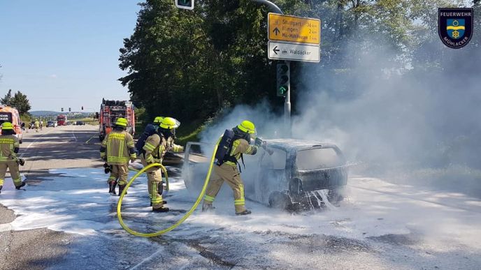 Einsatz Nr. 207 Brand 2 Fahrzeugbrand