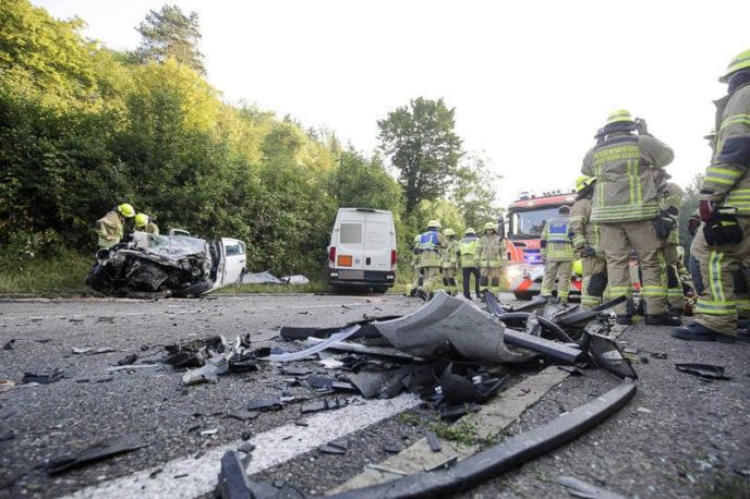 Einsatz Nr. 215: Verkehrsunfall