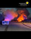 Einsatz Nr. 221 Brand 2 Brand im Freien