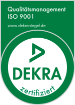 Dekra-Siegel Qualitätsmanagement ISO 9001